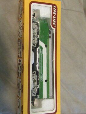 Vintage HO 1975 NIB Untested LIFE-LOCK BURLINGTON NORTHERN 9790 Train Engine